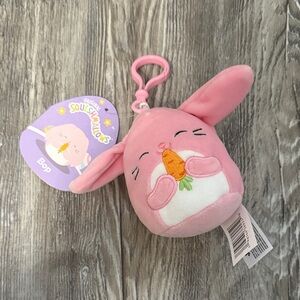 NWT Squishmallow Easter Keychain